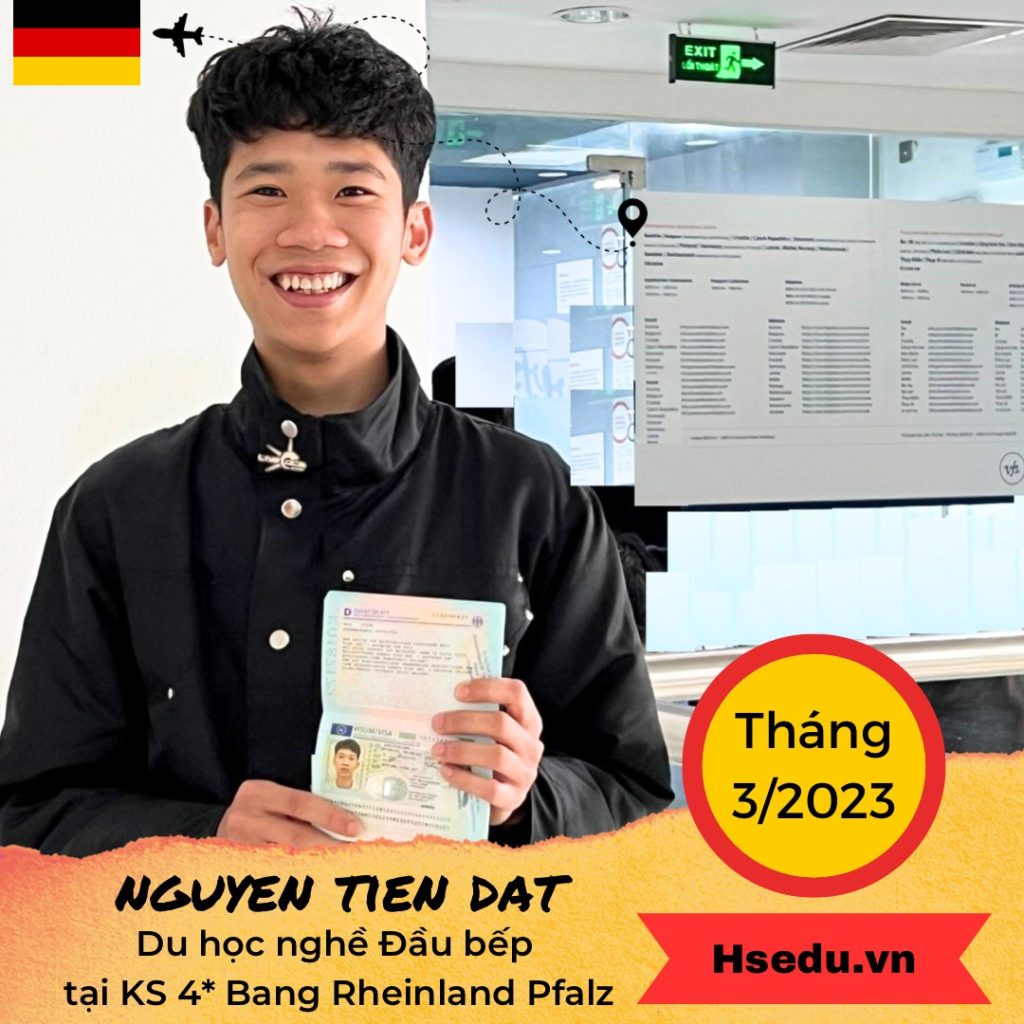 du học nghề đầu bếp tại Đức, visa du học Đức, du học nghề Đức